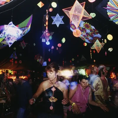 Large Circus Tent - &copy;Funky String Fings