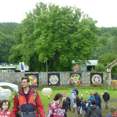 The Walled Garden Wall - &copy;Funky String Fings