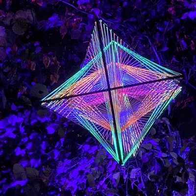 Large Star - &copy;Funky String Fings